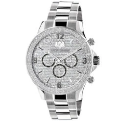 Men's Diamond Luxurman Midsize Watch 0.2ct