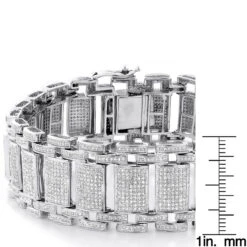 Men's Iced Out Pave Diamond Bubble Bracelet 7ct 10K Yellow Gold 13 Men's Iced Out Pave Diamond Bubble Bracelet 7ct 10K Yellow Gold -Its Hot Jewelry Shop mens iced out pave diamond bubble bracelet 975ct p 6170 rulerwh