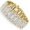 Men's Iced Out Pave Diamond Bubble Bracelet 7ct 10K Yellow Gold -Its Hot Jewelry Shop mens iced out pave diamond bubble bracelet 975ct p 6170 ye