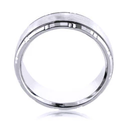 Men's Solid Platinum Wedding Band 9 Men's Solid Platinum Wedding Band -Its Hot Jewelry Shop mens solid platinum wedding band 4