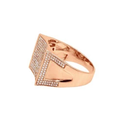 Men's 10K White Gold Diamond Ring 1.26ct Gold 15 Men's 10K White Gold Diamond Ring 1.26ct Gold -Its Hot Jewelry Shop mens yellow gold diamond ring 126ct 10k gold backro 20191215