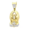 Mini Praying Hands And Cross Diamond Pendant For Men 10K Yellow Gold 0.25ct 1 Mini Praying Hands And Cross Diamond Pendant For Men 10K Yellow Gold 0.25ct -Its Hot Jewelry Shop mini praying hands and cross diamond pendant for men in 10k gold 0 25ct mainye