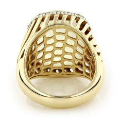 Moonstone 14K Yellow Gold Diamond White Moonstone Ring 17.2 11 Moonstone 14K Yellow Gold Diamond White Moonstone Ring 17.2 -Its Hot Jewelry Shop moonstone jewelry 14k diamond white moonstone ring 172 p 6086 backye