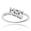 Solid 10K White Gold Mothers Day Gifts Journey Diamond MOM Ring .13ct 2 Solid 10K White Gold Mothers Day Gifts Journey Diamond MOM Ring .13ct -Its Hot Jewelry Shop mothers day gifts journey diamond mom ring 13ct p 117 wh