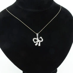 Small Heart Bow Diamond Pendant 0.17ct Sterling Silver 8 Small Heart Bow Diamond Pendant 0.17ct Sterling Silver -Its Hot Jewelry Shop open heart bow diamond pendant 017ct sterling silver p 44284bod