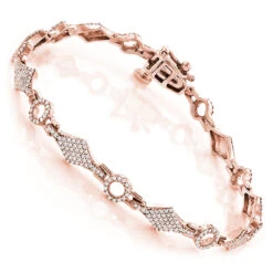 Pave Bracelets 14K Gold Ladies Diamond Bracelet 1.1ct 9 Pave Bracelets 14K Gold Ladies Diamond Bracelet 1.1ct -Its Hot Jewelry Shop pave bracelets 14k gold ladies diamond bracelet 142ct p 7142 ro