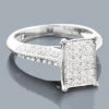 Pave Diamond Engagement Ring 14K White Gold 0.85ct 2 Pave Diamond Engagement Ring 14K White Gold 0.85ct -Its Hot Jewelry Shop pave diamond engagement ring 14k 085ct p 40954