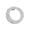 Pave 14K White Gold Diamond Circle Pendant 0.4ct 1 Pave 14K White Gold Diamond Circle Pendant 0.4ct -Its Hot Jewelry Shop pave diamond o pendant 045ct 14k gold circle jewelry wh