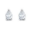 Pear Shape Diamond Stud Earrings 3/4 Carat 14K White Gold 3 Prong Setting 1 Pear Shape Diamond Stud Earrings 3/4 Carat 14K White Gold 3 Prong Setting -Its Hot Jewelry Shop pear shape diamond stud earrings 34 carat 14k gold 3 prong setting mainwh