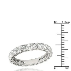 Platinum Asscher Cut Diamond Eternity Band Diamond Anniversary Ring 3ct 11 Platinum Asscher Cut Diamond Eternity Band Diamond Anniversary Ring 3ct -Its Hot Jewelry Shop platinum asscher cut diamond eternity band diamond anniversary ring 3ct ruler
