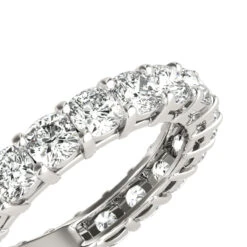 Platinum Cushion Cut Diamond Eternity Band Diamond Anniversary Ring 4ct 10 Platinum Cushion Cut Diamond Eternity Band Diamond Anniversary Ring 4ct -Its Hot Jewelry Shop platinum cushion cut diamond eternity band diamond anniversary ring 4ct box