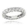 Platinum Cushion Cut Diamond Eternity Band Diamond Anniversary Ring 4ct 2 Platinum Cushion Cut Diamond Eternity Band Diamond Anniversary Ring 4ct -Its Hot Jewelry Shop platinum cushion cut diamond eternity band diamond anniversary ring 4ct main