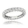 Platinum Cushion Cut Diamond Eternity Ring Diamond Anniversary Ring 2.5ct -Its Hot Jewelry Shop platinum cushion cut diamond eternity ring diamond anniversary ring 25ct main