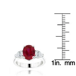 Unique 3 Stone Platinum Diamond And Ruby Engagement Ring 9 Unique 3 Stone Platinum Diamond And Ruby Engagement Ring -Its Hot Jewelry Shop platinum diamond and ruby engagement ring 060ct p 47932 ruler
