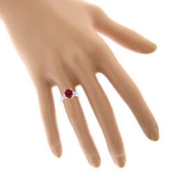 Unique 3 Stone Platinum Diamond And Ruby Engagement Ring 8 Unique 3 Stone Platinum Diamond And Ruby Engagement Ring -Its Hot Jewelry Shop platinum diamond and ruby engagement ring 060ct p 47932bod