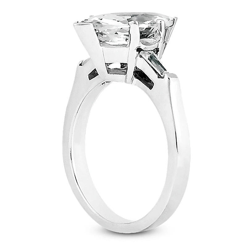 Platinum Diamond Engagement Ring 1.16ct 4 Platinum Diamond Engagement Ring 1.16ct - Image 2