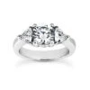 Platinum Diamond Engagement Ring 1.70ct 2.4mm