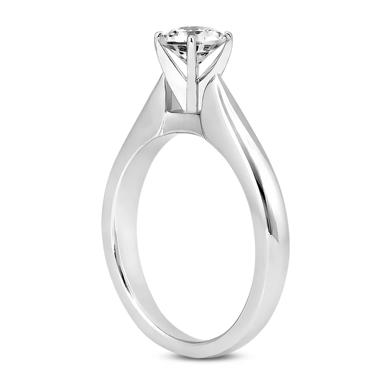 Platinum Diamond Engagement Ring 1ct 3.00mm 4 Platinum Diamond Engagement Ring 1ct 3.00mm - Image 2
