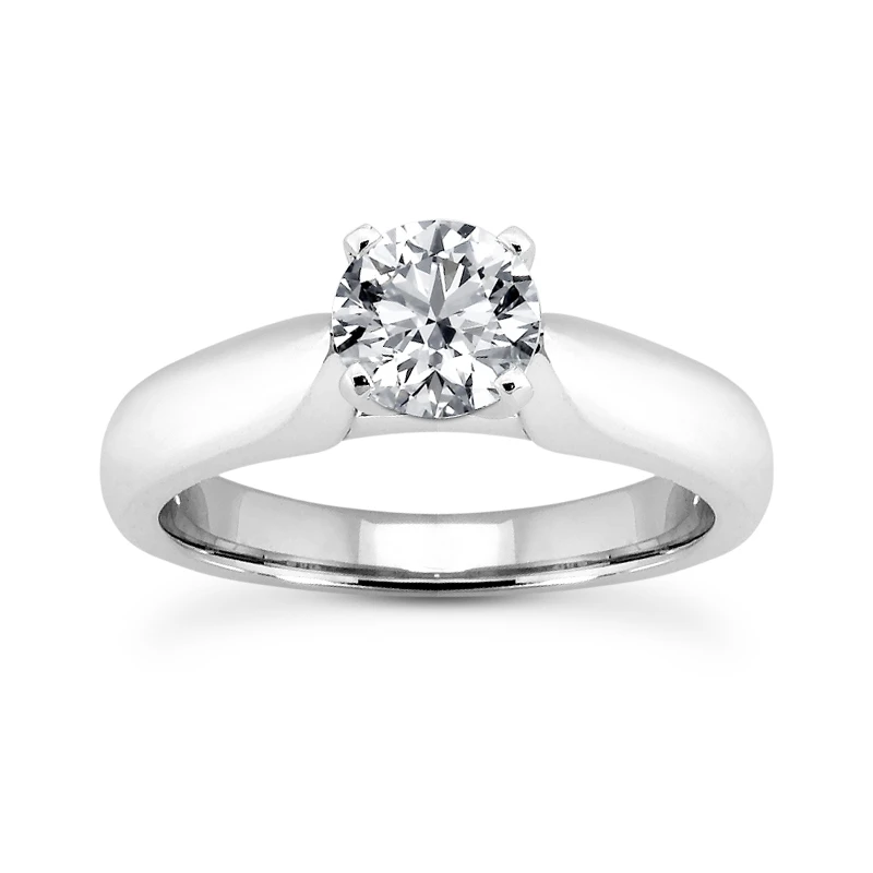 Platinum Diamond Engagement Ring 1ct 3.00mm 3 Platinum Diamond Engagement Ring 1ct 3.00mm