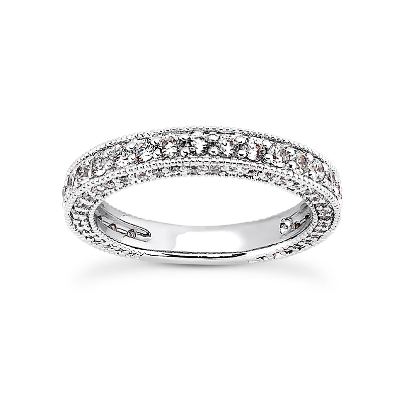 Platinum Diamond Engagement Ring Set 3.92ct 6 Platinum Diamond Engagement Ring Set 3.92ct - Image 4