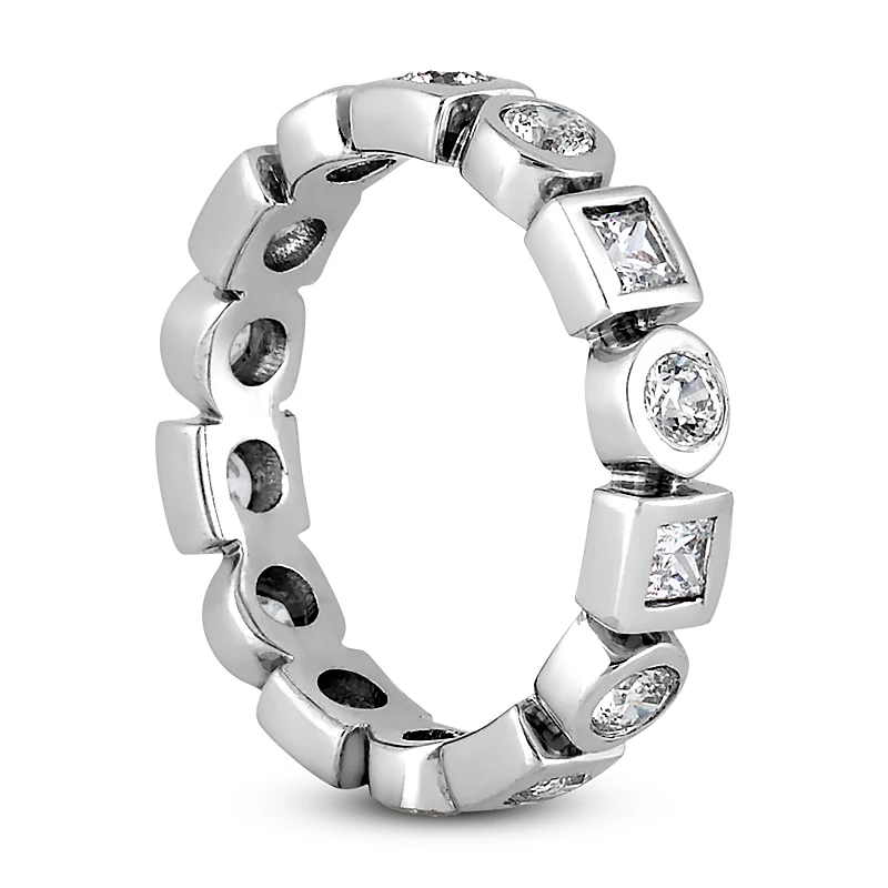 Platinum Diamond Eternity Band 1.12ct 4 Platinum Diamond Eternity Band 1.12ct - Image 2