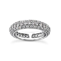 Platinum Diamond Eternity Band 1.70ct