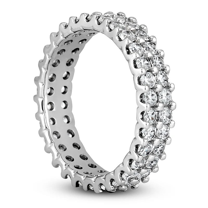 Platinum Diamond Eternity Band 1.74ct 4 Platinum Diamond Eternity Band 1.74ct - Image 2