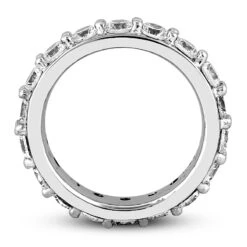 Platinum Diamond Eternity Band 2.70ct -Its Hot Jewelry Shop platinum diamond eternity band 270ct p 30441 additional white