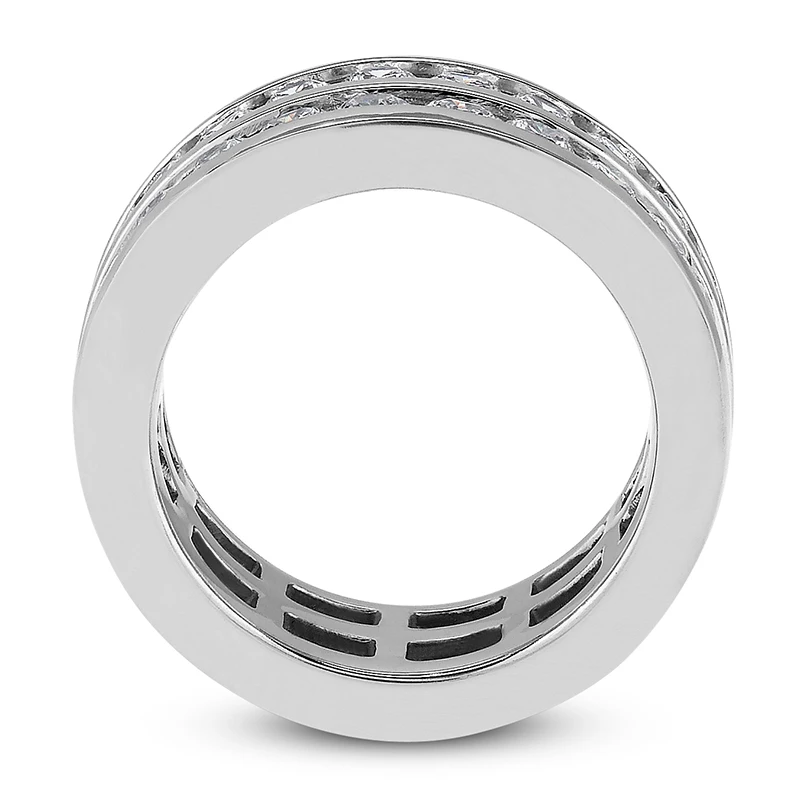 Platinum Diamond Eternity Band 3.08ct 5 Platinum Diamond Eternity Band 3.08ct - Image 3