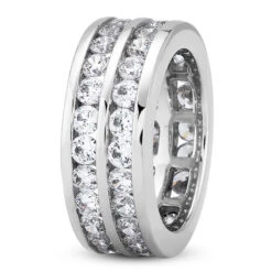 Platinum Diamond Eternity Band 3.08ct 6 Platinum Diamond Eternity Band 3.08ct -Its Hot Jewelry Shop platinum diamond eternity band 308ct p 30576 back white 20220426
