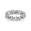 Platinum Diamond Eternity Band 4.40ct