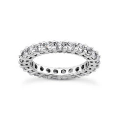 Platinum Diamond Eternity Band 5.60ct