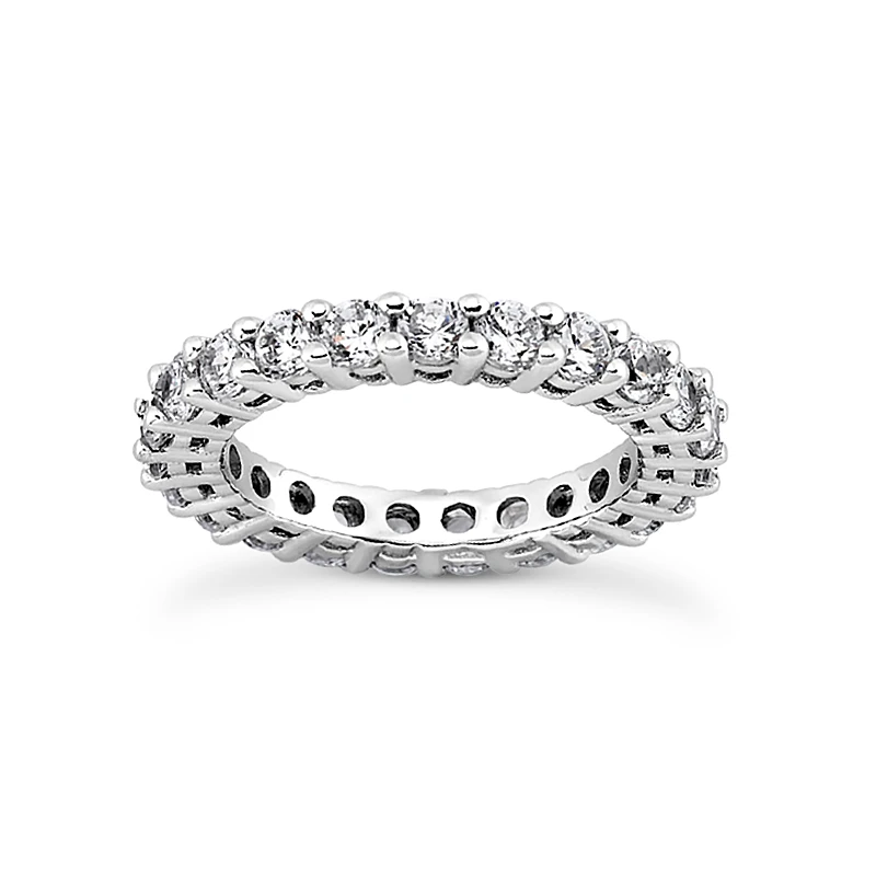 Platinum Diamond Eternity Band 5.60ct 3 Platinum Diamond Eternity Band 5.60ct