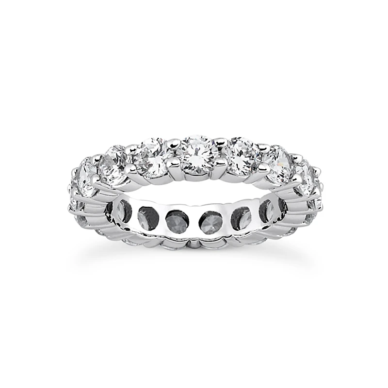 Platinum Diamond Eternity Band 5.85ct 3 Platinum Diamond Eternity Band 5.85ct