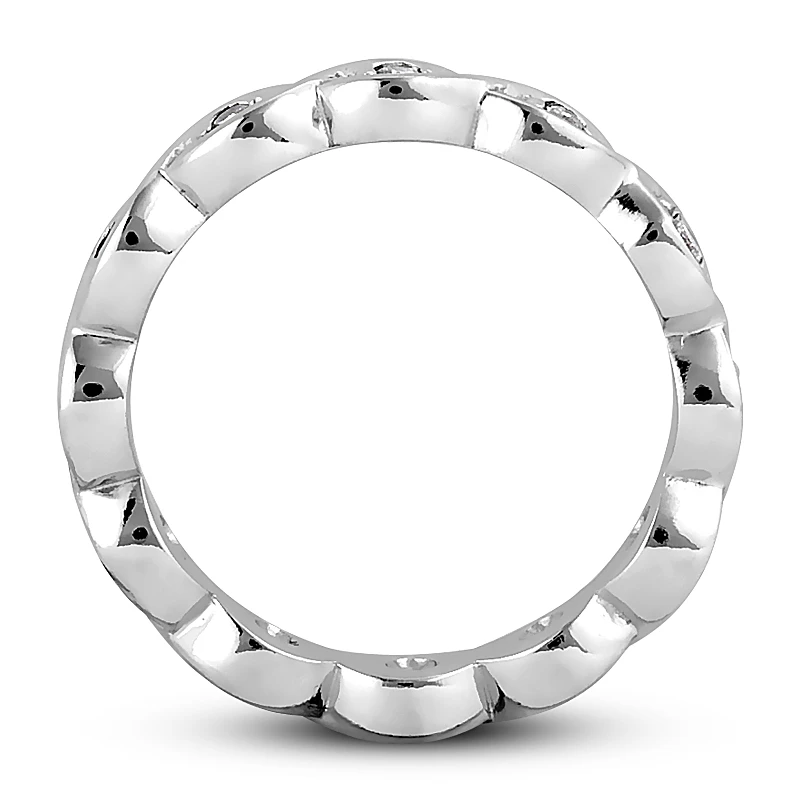 Platinum Diamond Eternity Ring 0.24ct 5 Platinum Diamond Eternity Ring 0.24ct - Image 3