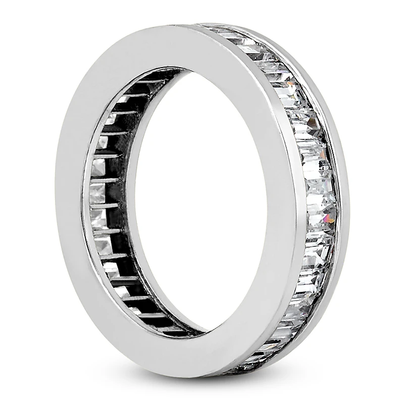 Platinum Diamond Eternity Ring 2.72ct 4 Platinum Diamond Eternity Ring 2.72ct - Image 2