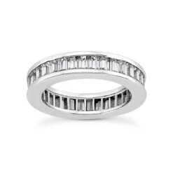 Platinum Diamond Eternity Ring 2.72ct