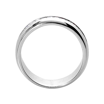 Platinum Diamond Men's Wedding Ring 1.20ct 4 Platinum Diamond Men's Wedding Ring 1.20ct - Image 2