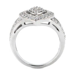Platinum Diamond Right Hand Ring 1.08ct -Its Hot Jewelry Shop platinum diamond right hand ring 108ct p 31416 additional white