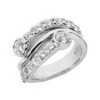 Platinum Diamond Right Hand Women's Ring 1.76ct