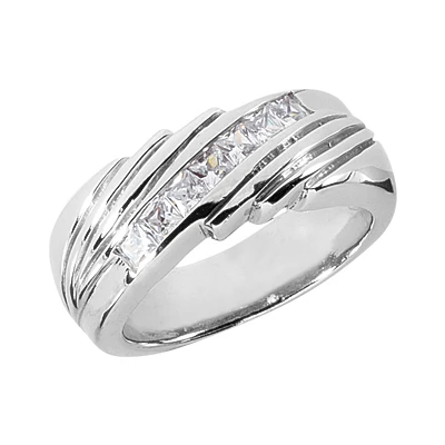 Platinum Ladies Diamond Ring 0.49ct 3 Platinum Ladies Diamond Ring 0.49ct