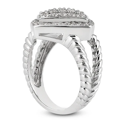 Platinum Ladies Diamond Ring 1.07ct 4 Platinum Ladies Diamond Ring 1.07ct - Image 2