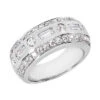 Platinum Ladies Diamond Ring 1.24ct 8.9mm -Its Hot Jewelry Shop platinum ladies diamond ring 124ct p 32917 white 20220426