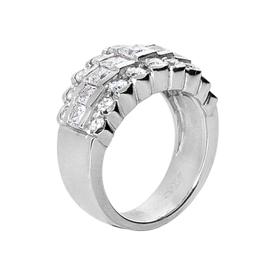 Platinum Ladies Diamond Ring 2.02ct 4 Platinum Ladies Diamond Ring 2.02ct - Image 2