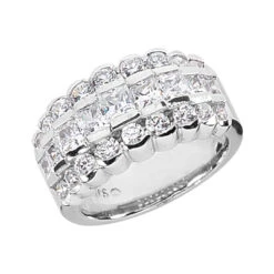 Platinum Ladies Diamond Ring 2.02ct