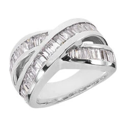 Platinum Ladies Diamond Ring 2.50ct