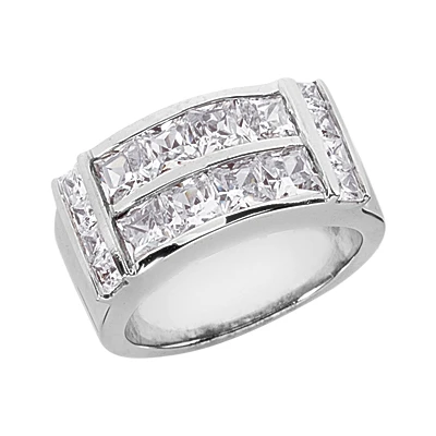 Platinum Ladies Diamond Ring 2.72ct 3 Platinum Ladies Diamond Ring 2.72ct