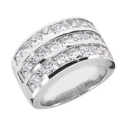 Platinum Ladies Diamond Ring 4.43ct