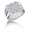 Platinum Men's Diamond Ring 1.05ct -Its Hot Jewelry Shop platinum mens diamond ring 105ct p 31739