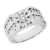 Platinum Men's Diamond Ring 1.59ct 2 Platinum Men's Diamond Ring 1.59ct -Its Hot Jewelry Shop platinum mens diamond ring 159ct p 31634 white